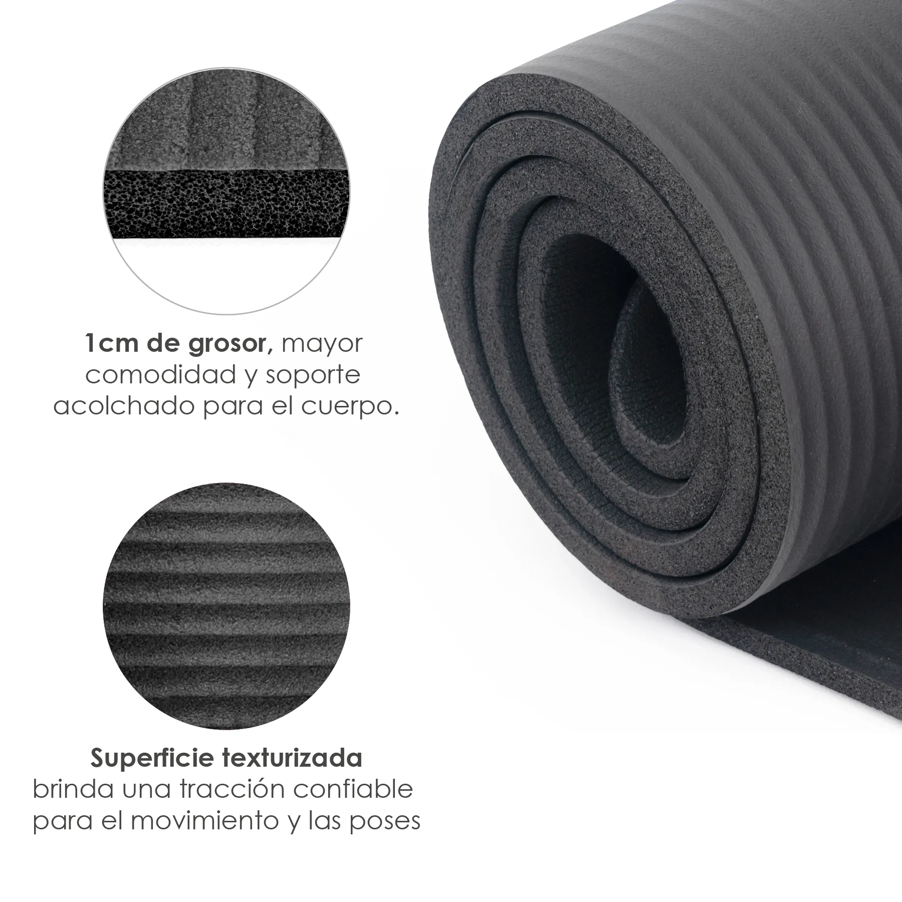 Tapete Para Hacer Ejercicios Yoga Pilates Rehabilitacion Gym