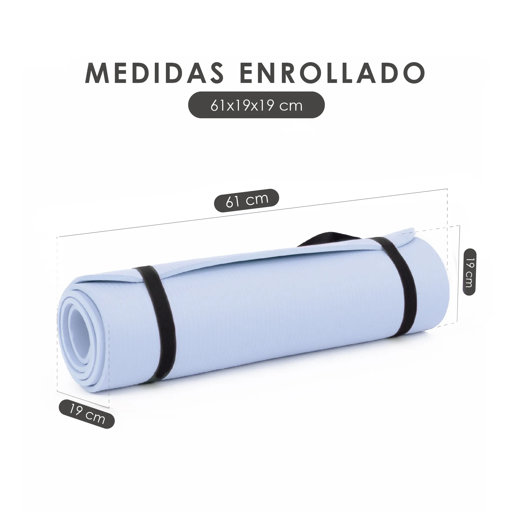 Tapete Para Hacer Ejercicios Yoga Pilates Rehabilitacion Gym