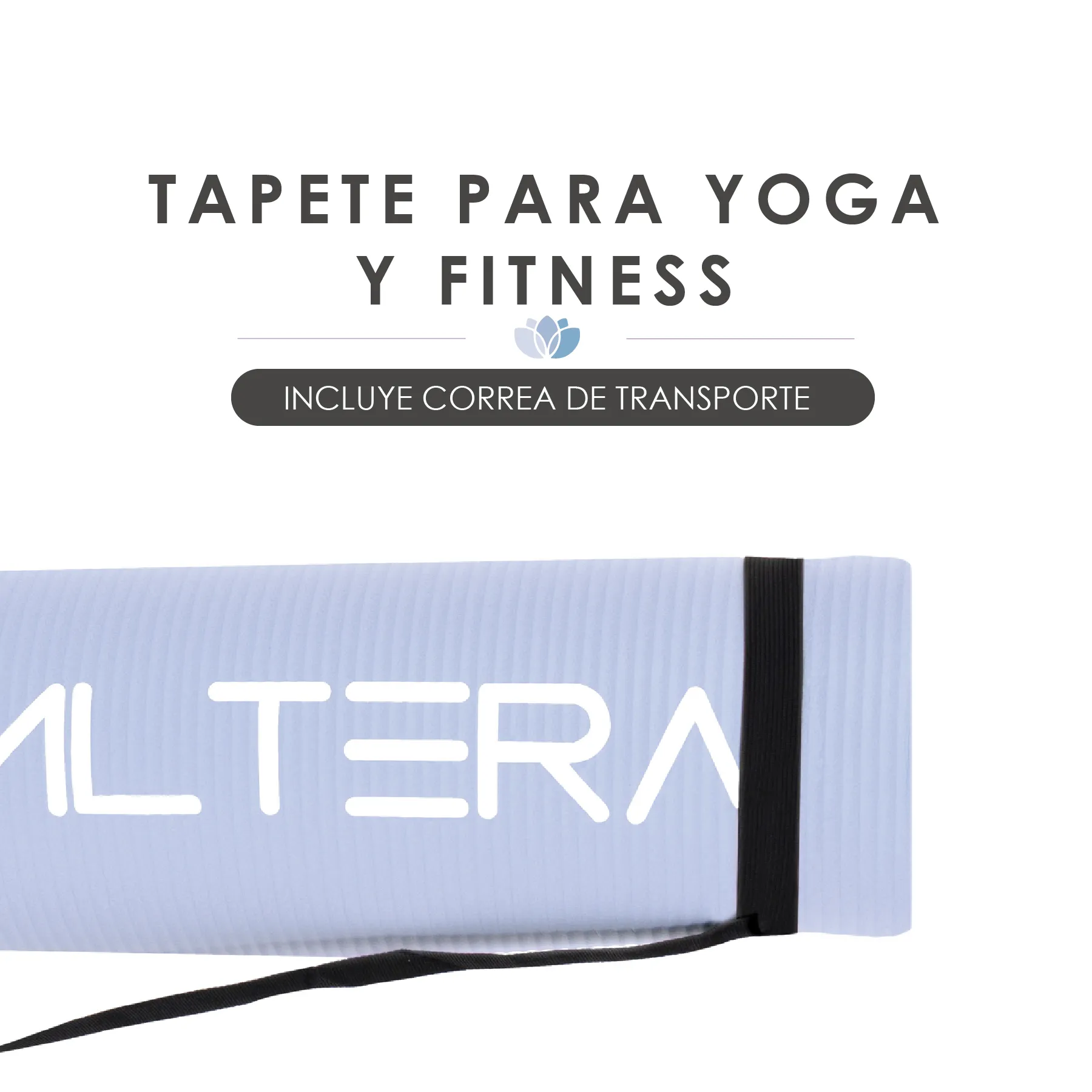 Tapete Para Hacer Ejercicios Yoga Pilates Rehabilitacion Gym