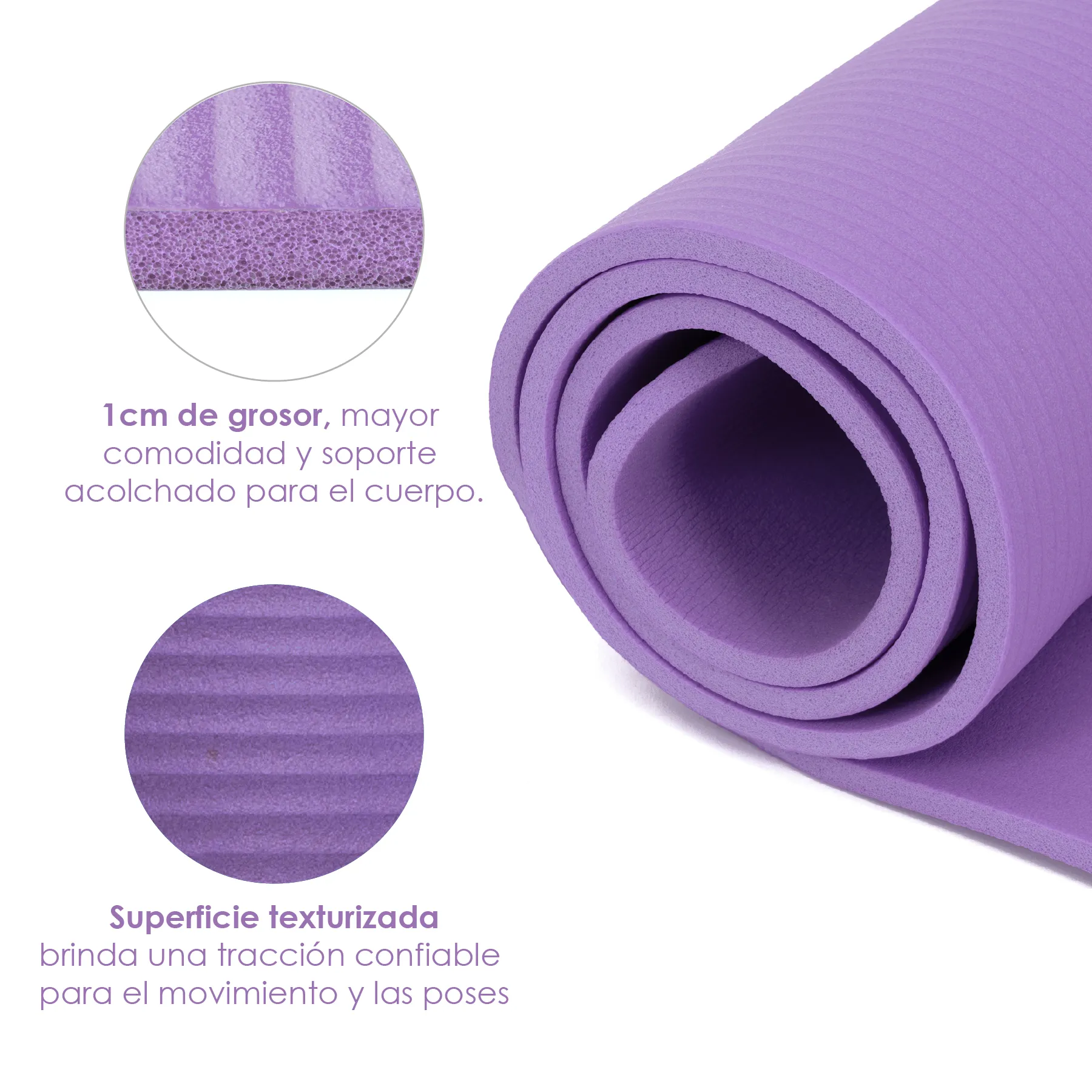Tapete Para Hacer Ejercicios Yoga Pilates Rehabilitacion Gym