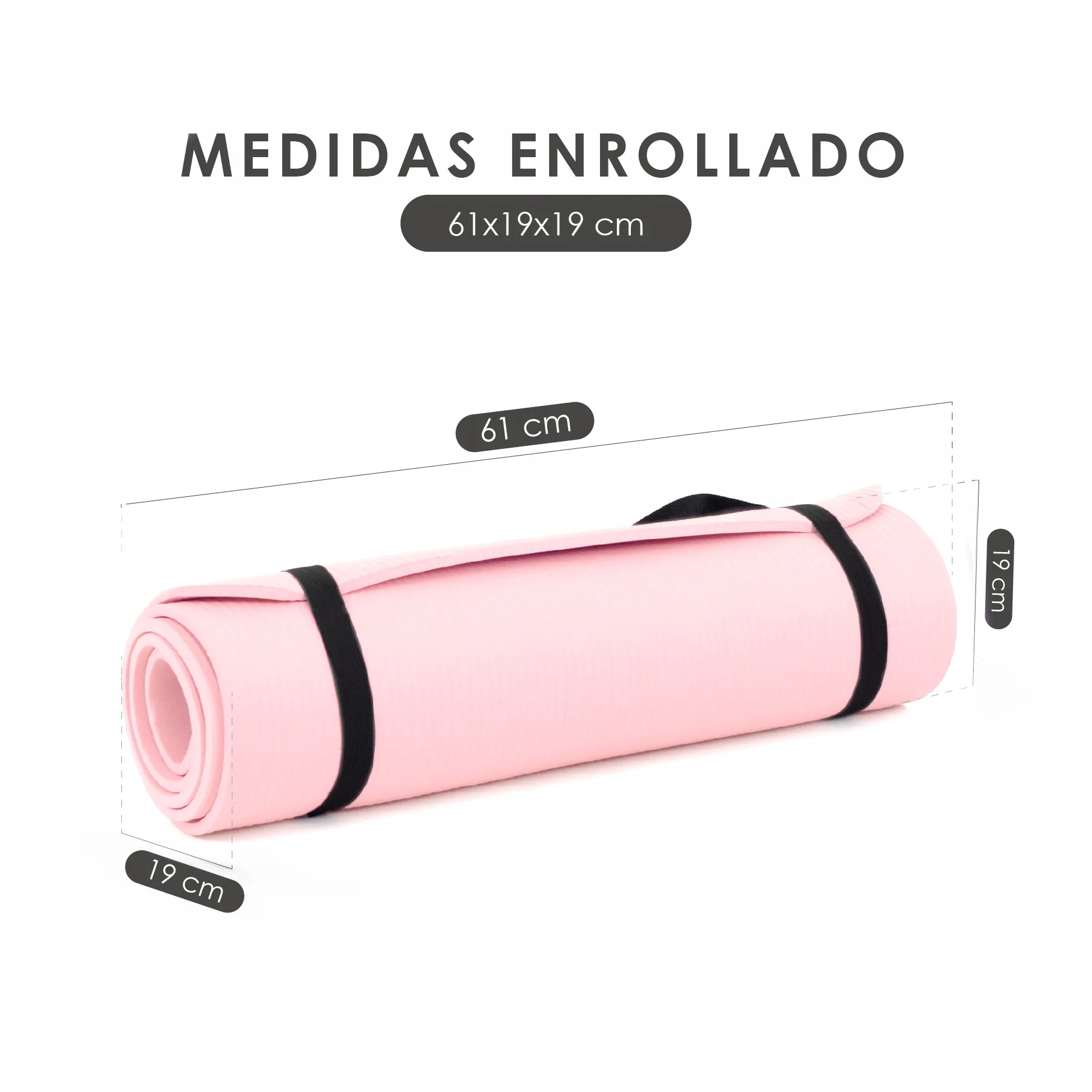 Tapete Para Hacer Ejercicios Yoga Pilates Rehabilitacion Gym