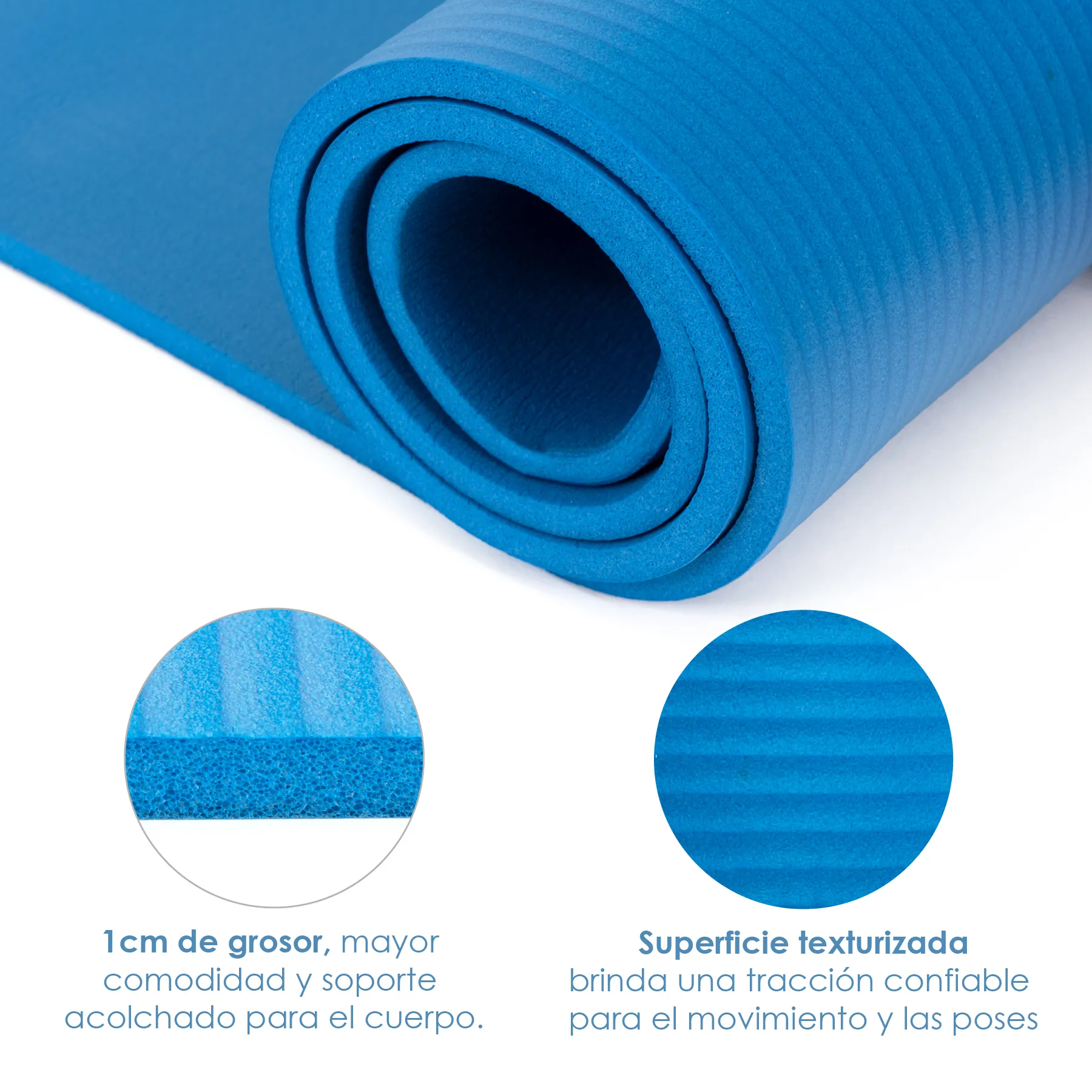 Tapete Para Hacer Ejercicios Yoga Pilates Rehabilitacion Gym
