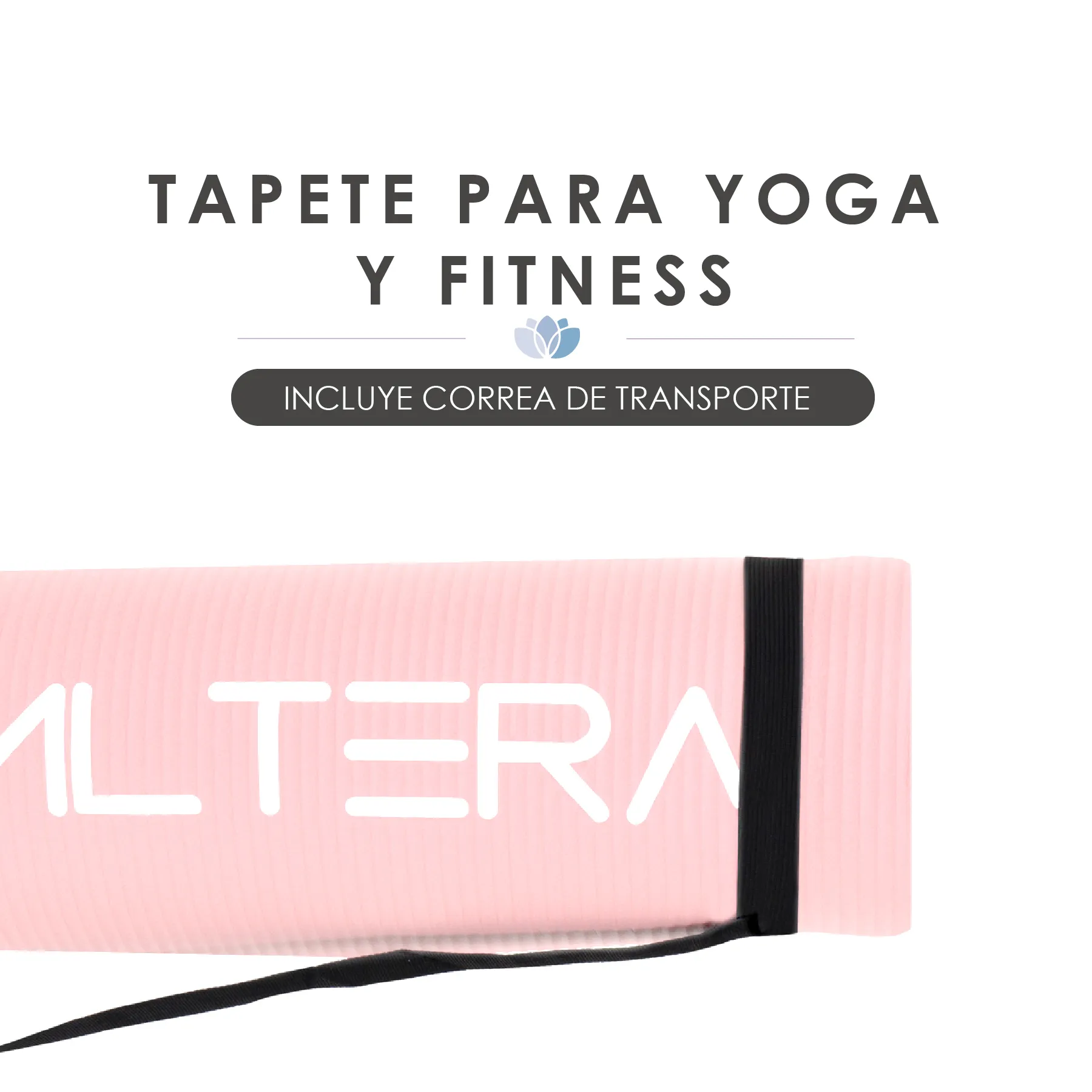 Tapete Para Hacer Ejercicios Yoga Pilates Rehabilitacion Gym