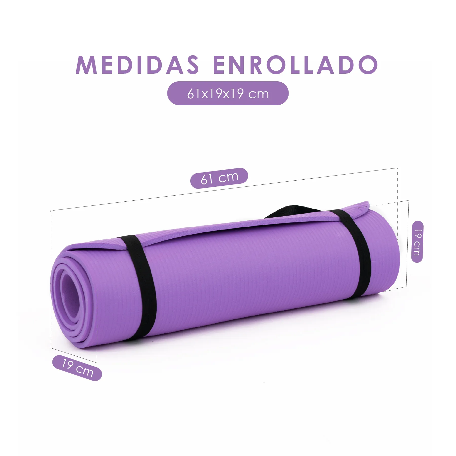 Tapete Para Hacer Ejercicios Yoga Pilates Rehabilitacion Gym