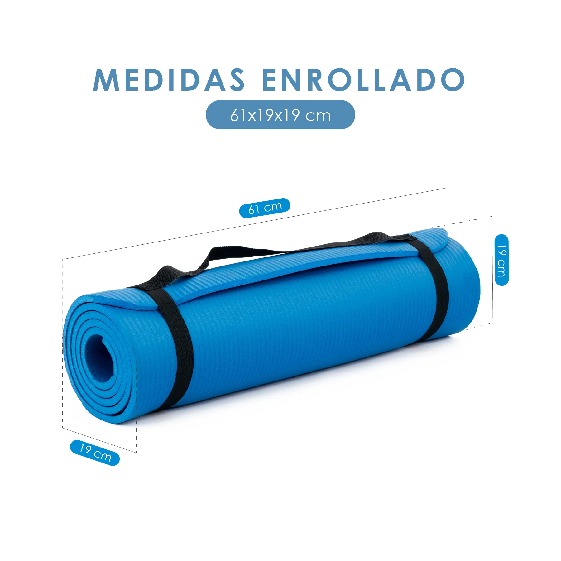 Tapete Para Hacer Ejercicios Yoga Pilates Rehabilitacion Gym