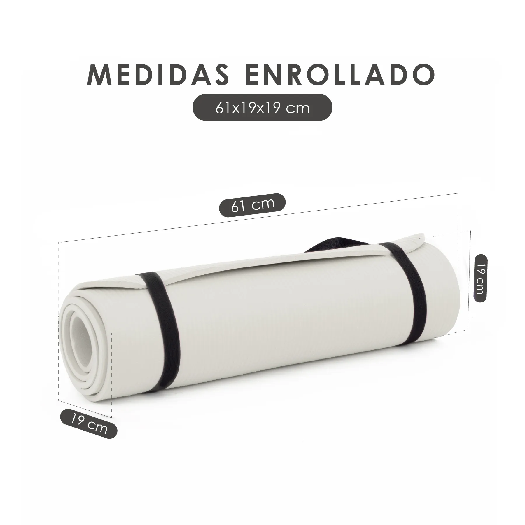 Tapete Para Hacer Ejercicios Yoga Pilates Rehabilitacion Gym