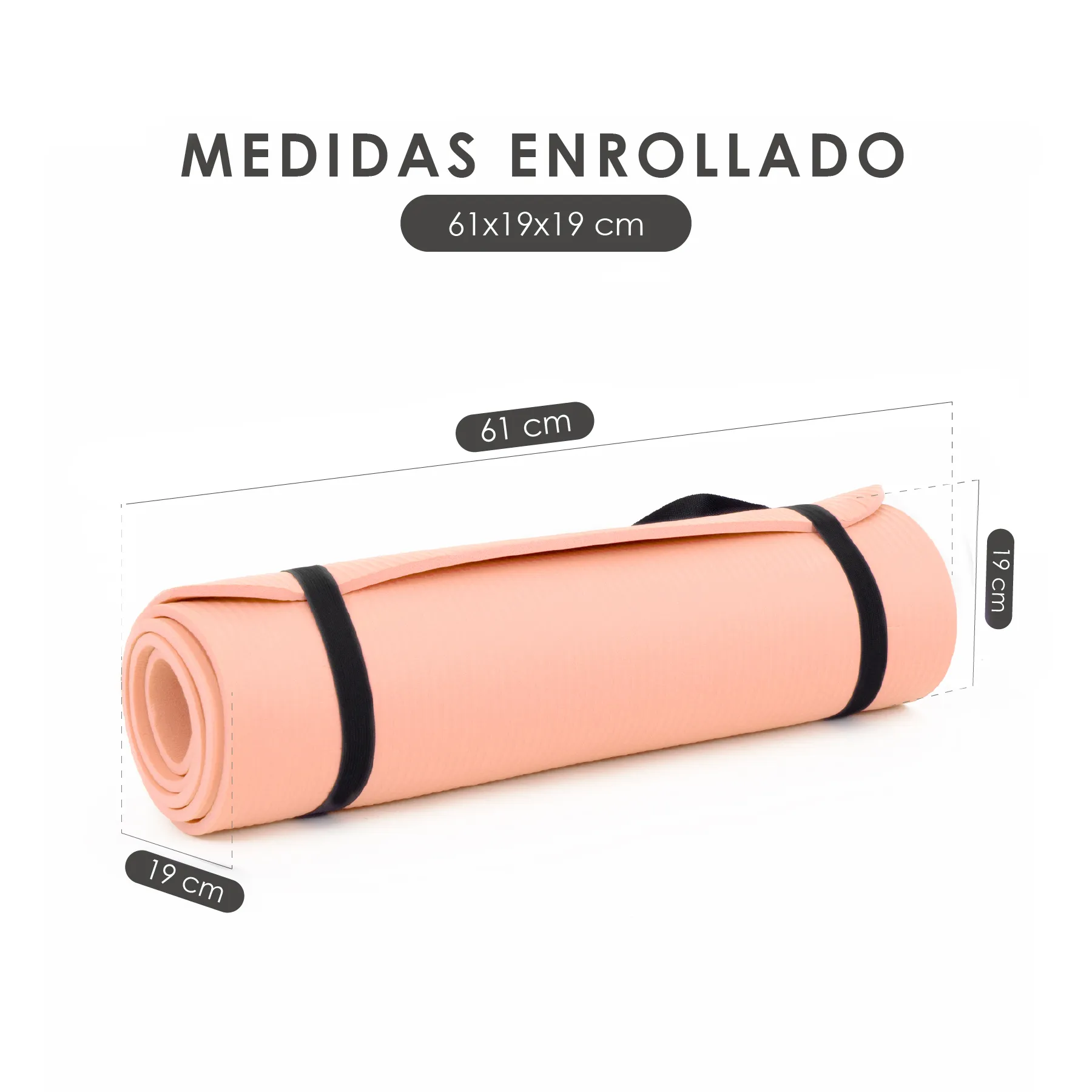 Tapete Para Hacer Ejercicios Yoga Pilates Rehabilitacion Gym