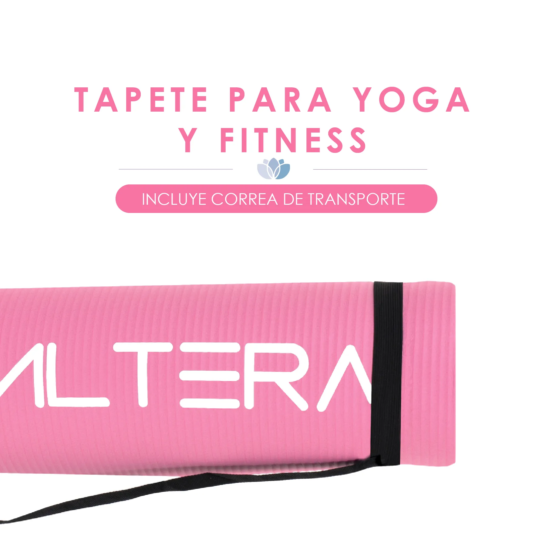 Tapete Para Hacer Ejercicios Yoga Pilates Rehabilitacion Gym