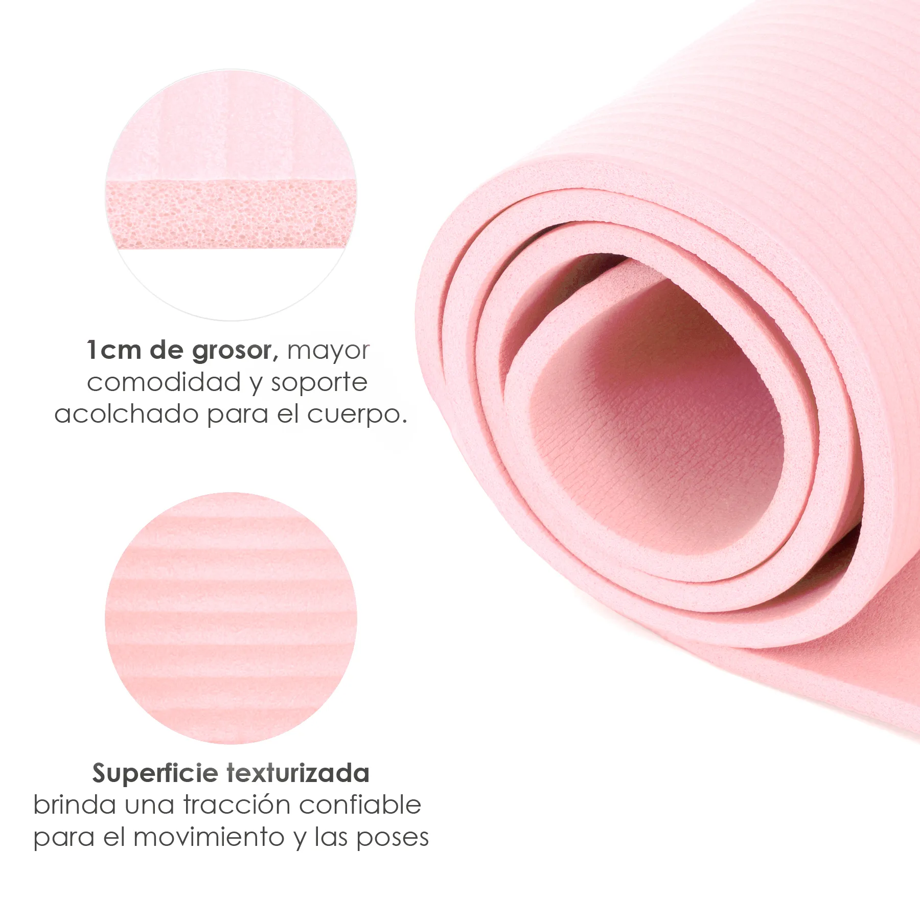 Tapete Para Hacer Ejercicios Yoga Pilates Rehabilitacion Gym