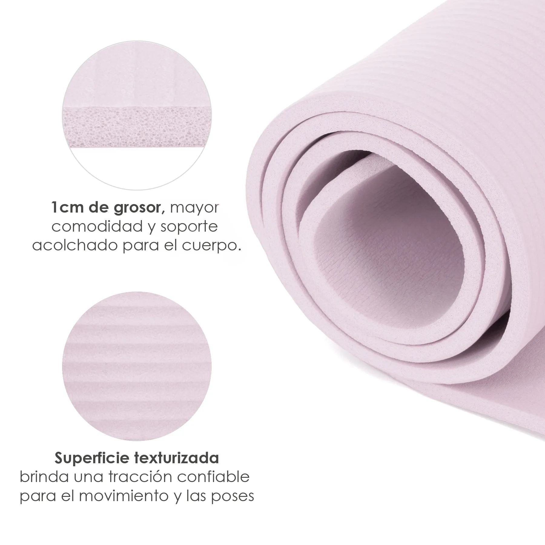 Tapete Para Hacer Ejercicios Yoga Pilates Rehabilitacion Gym