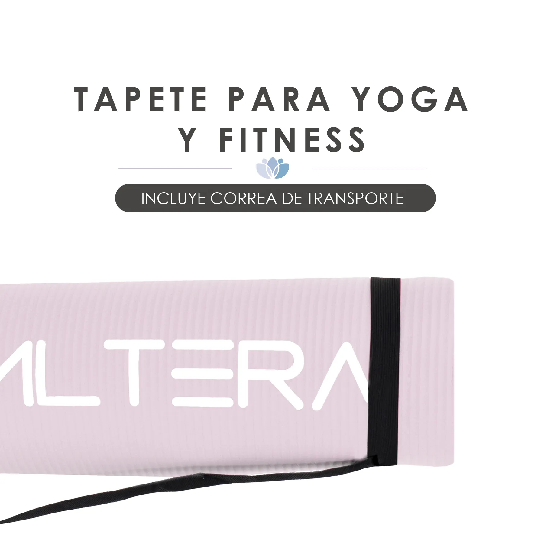 Tapete Para Hacer Ejercicios Yoga Pilates Rehabilitacion Gym
