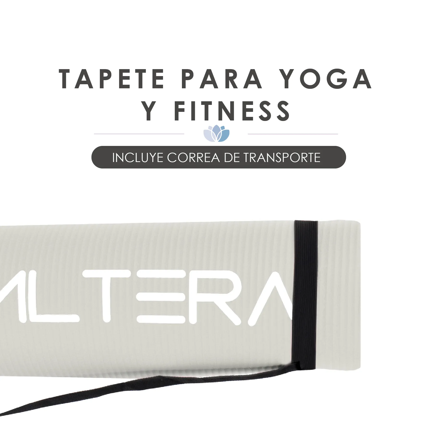 Tapete Para Hacer Ejercicios Yoga Pilates Rehabilitacion Gym