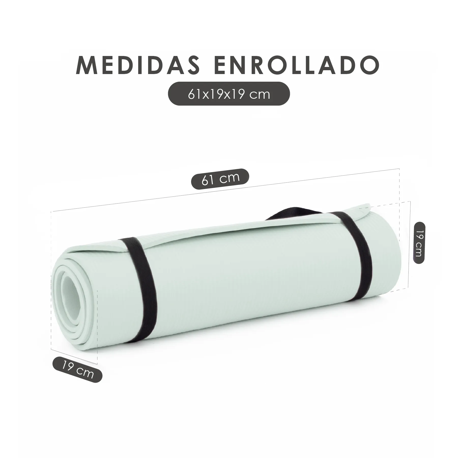 Tapete Para Hacer Ejercicios Yoga Pilates Rehabilitacion Gym