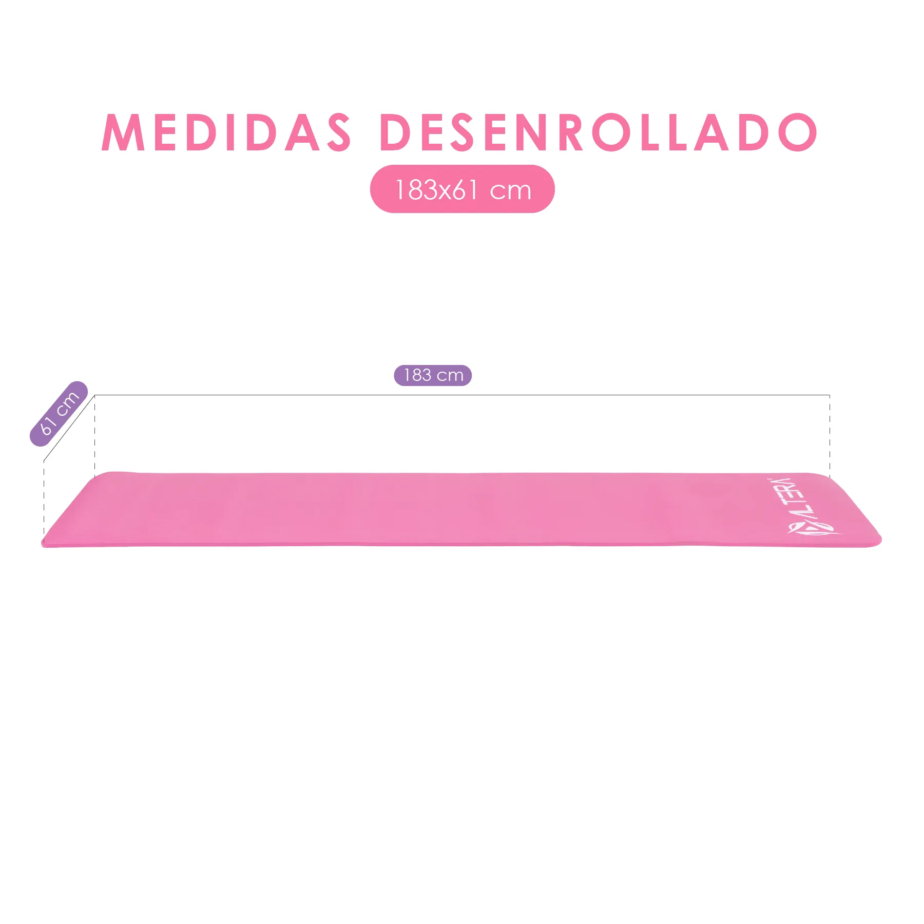 Tapete Para Hacer Ejercicios Yoga Pilates Rehabilitacion Gym