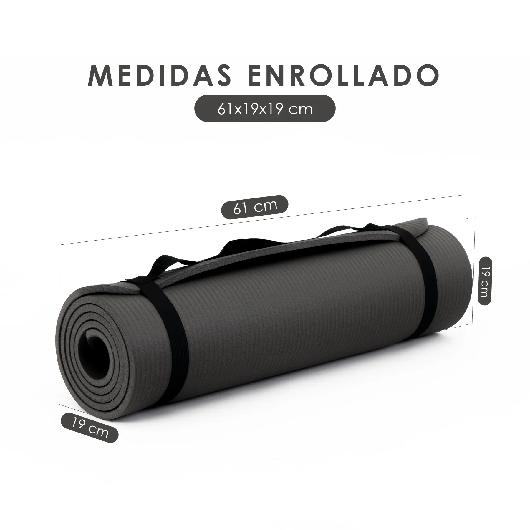 Tapete Para Hacer Ejercicios Yoga Pilates Rehabilitacion Gym