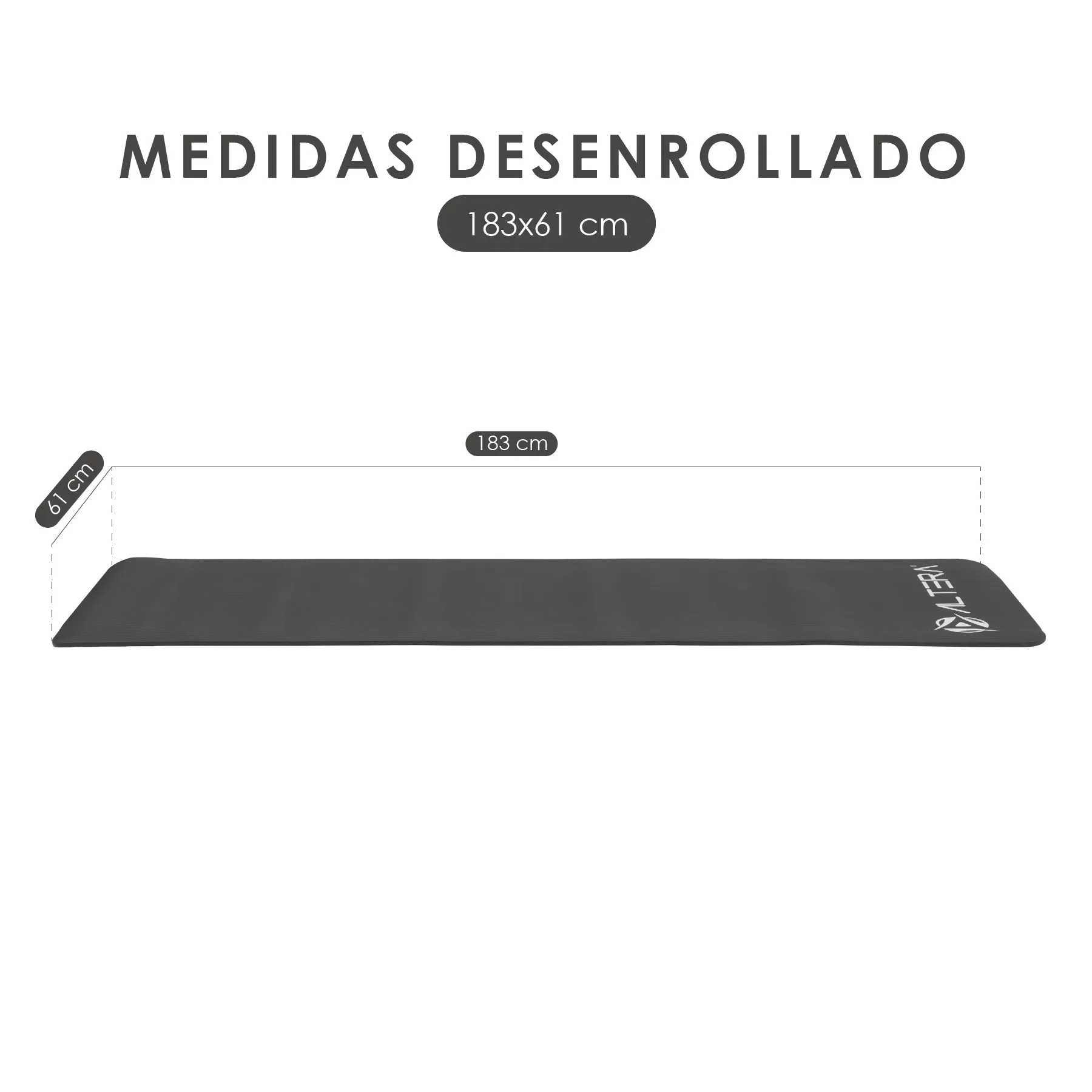 Tapete Para Hacer Ejercicios Yoga Pilates Rehabilitacion Gym