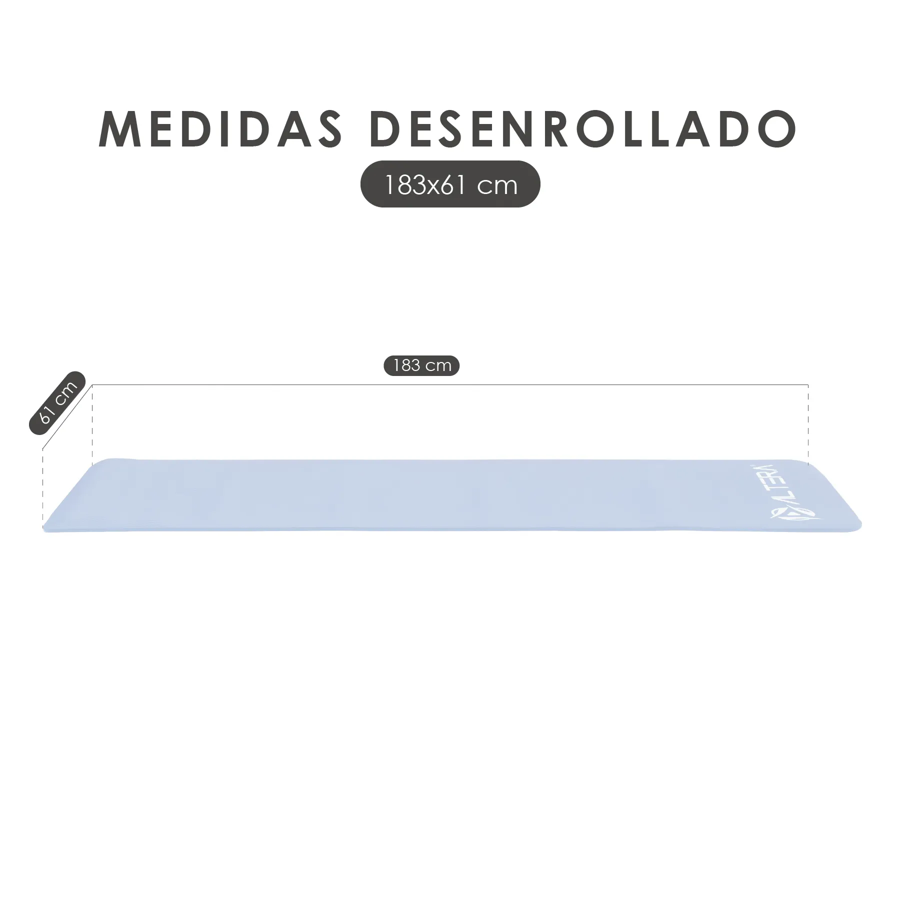 Tapete Para Hacer Ejercicios Yoga Pilates Rehabilitacion Gym