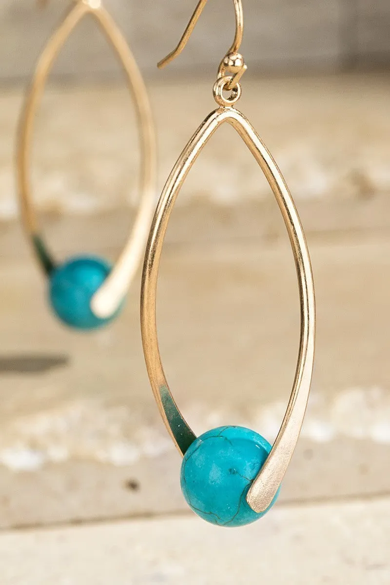 Tear Drop Dangle Earrings