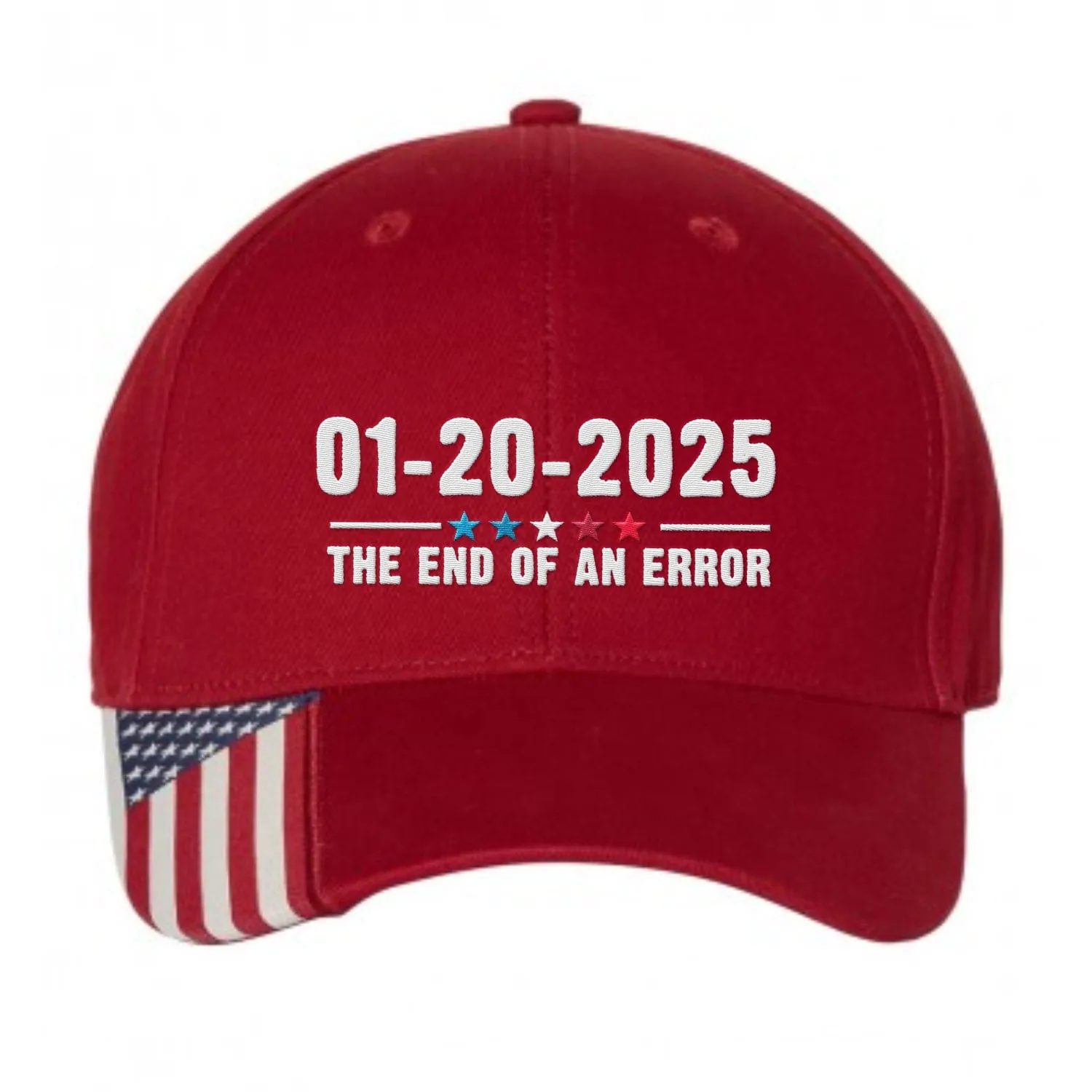The End Of An Error Premium Embroidery Hat
