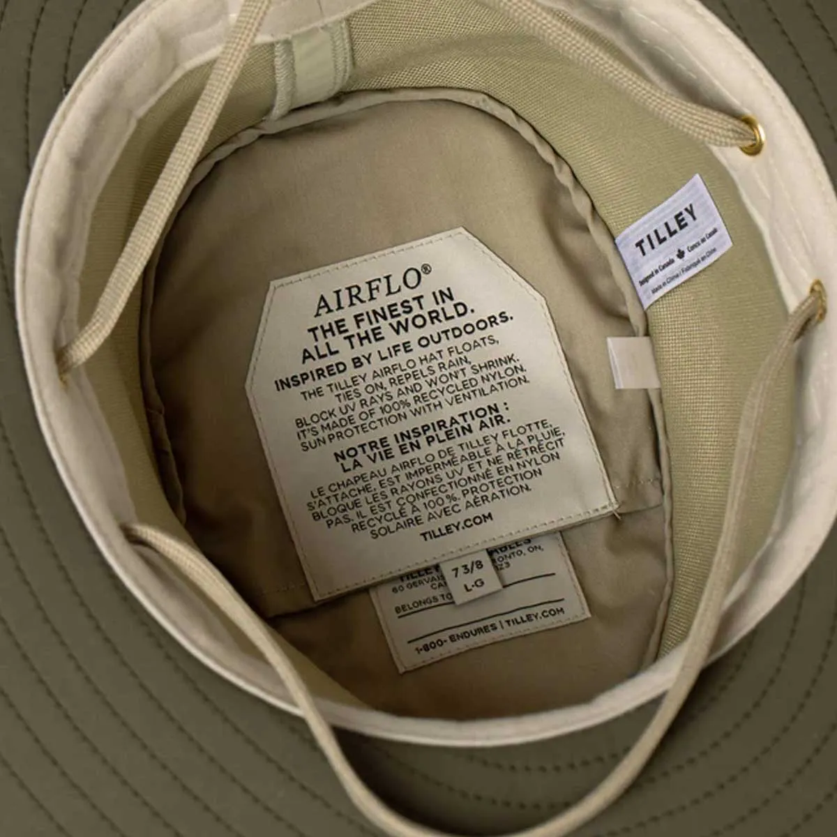 TILLEY LTM8 AIRFLO Full Mesh Crown - Kharki Olive