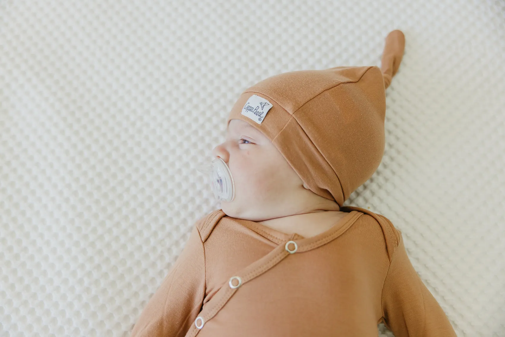 Top Knot Hat - Pecan