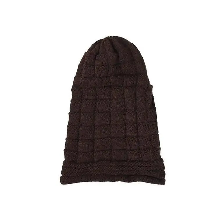 Unisex  Cute Oversized Winter Baggy Cool Caps Autumn Beanies For Men Women Classy Warm Cap For Cold Weather
