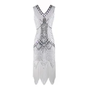 Vintage 1920s Flapper Great Gatsby Dress