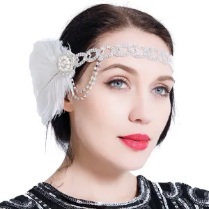 Vintage 1920s Flapper Headband Gatsby Headpiece|JaosWish