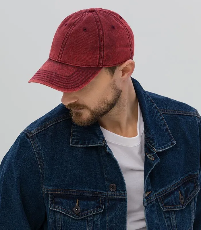 Vintage Cotton Twill Cap (Personalize)