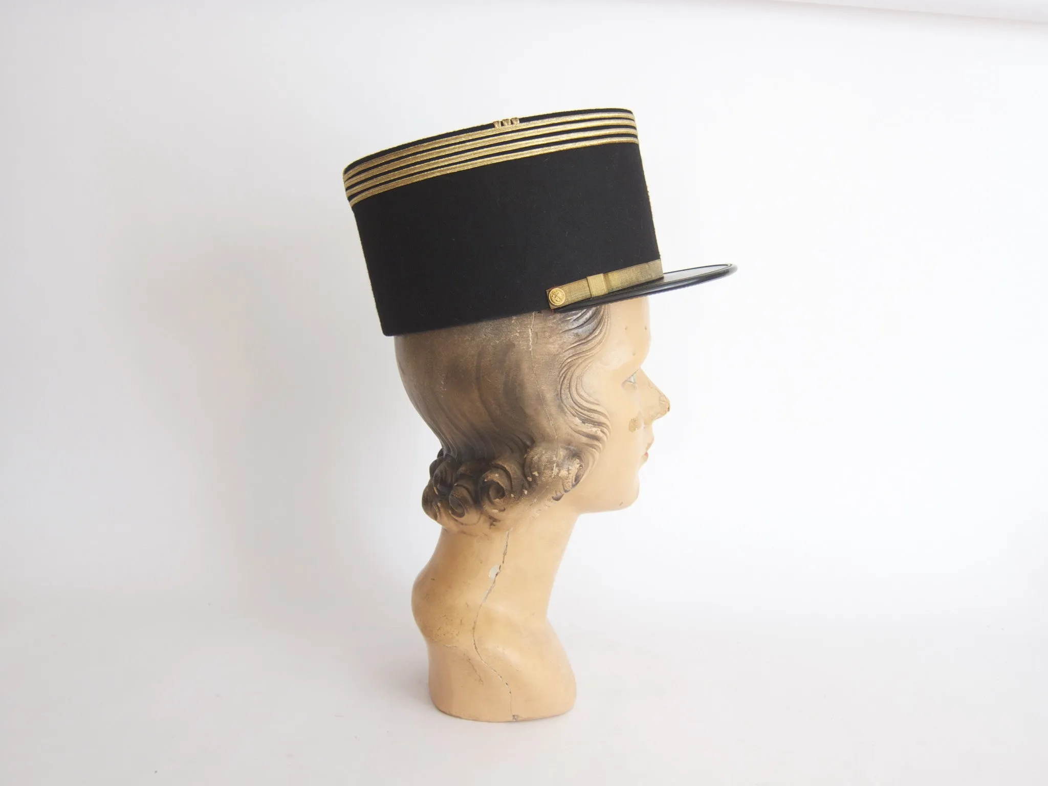 Vintage French Navy Kepi Hat (6 3/4)