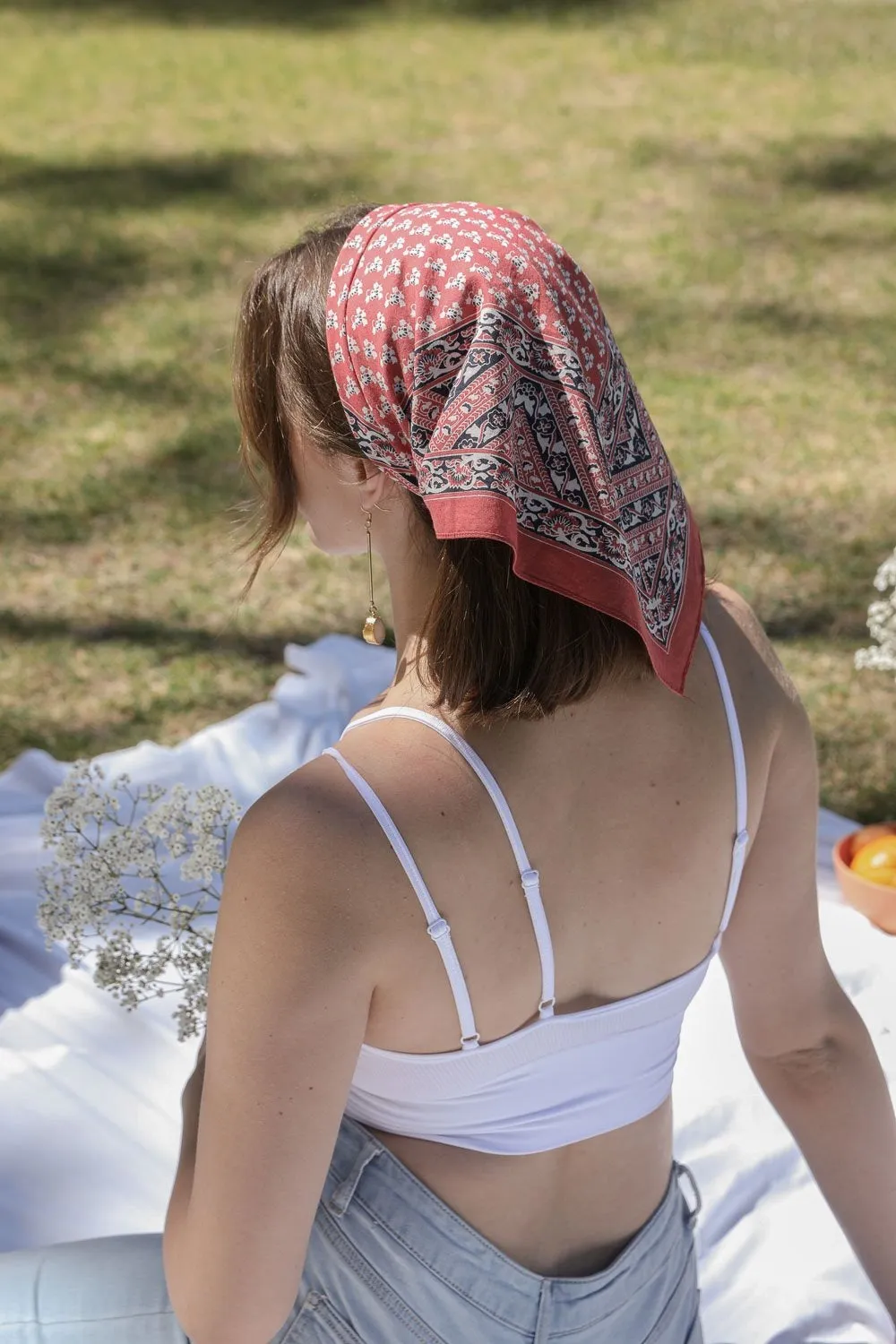 Vintage Vine Bandana