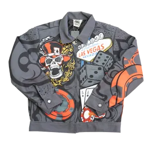 WATSON PLAY TO WIN CASINO WORK JACKET (CHARCOAL)