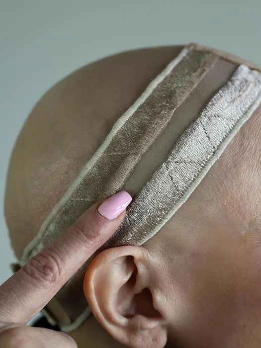 WigSECURE Crystal™ - Reversible Non-Slip Grip Band with Silk Front